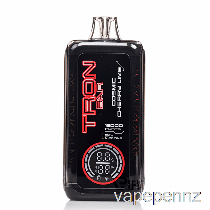 TRON BAR 12K Disposable Cosmic Cherry Lime VAPE NZ